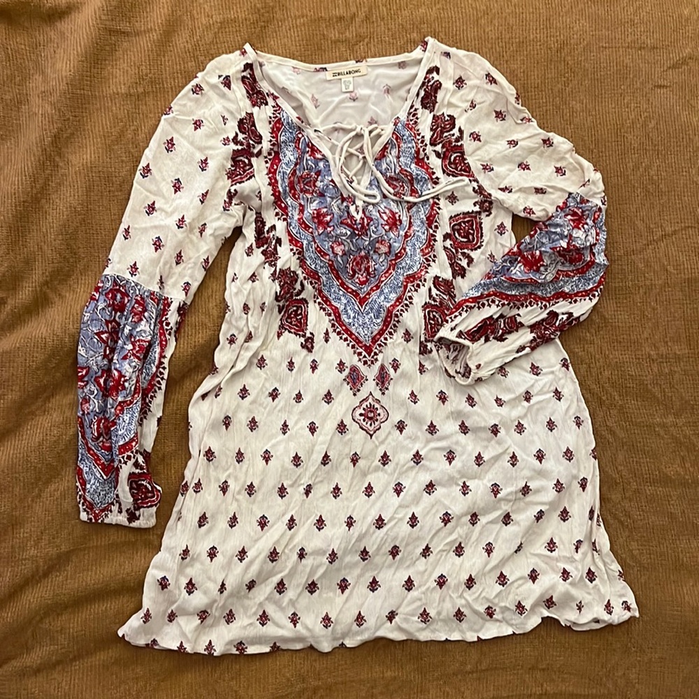 Linen Boho Dress